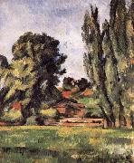 Paul Cezanne landscape has Baiyang Germany oil painting artist